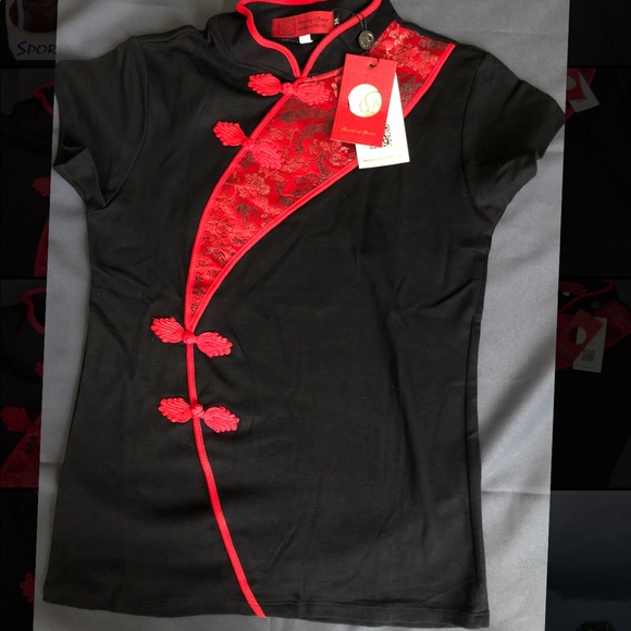🐉 NWT MANDARIN ASIAN TOP ✨ - Picture 6 of 6